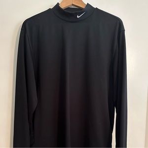 Nike Golf DRI-FIT Mock Neck, Long Sleeve Shirt.